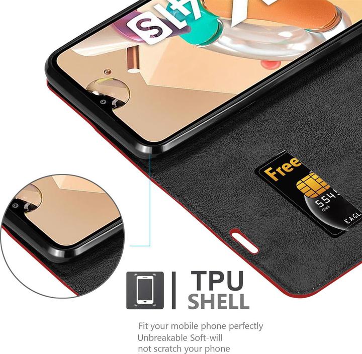 Produktbild Cadorabo Book Invisible Magnet Cover (LG K41s)