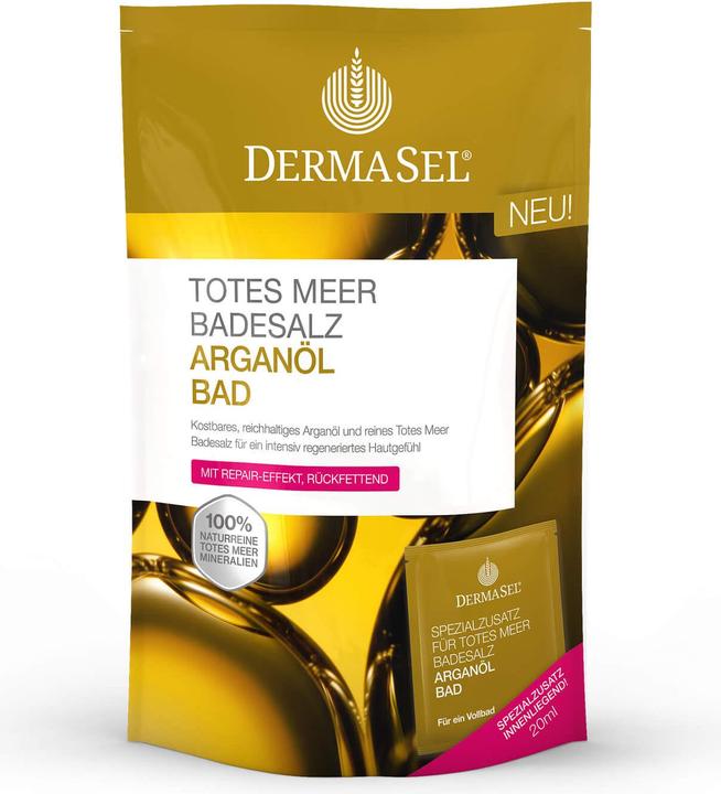 Image du produit DermaSel Huile d'argan (Huile de bain)