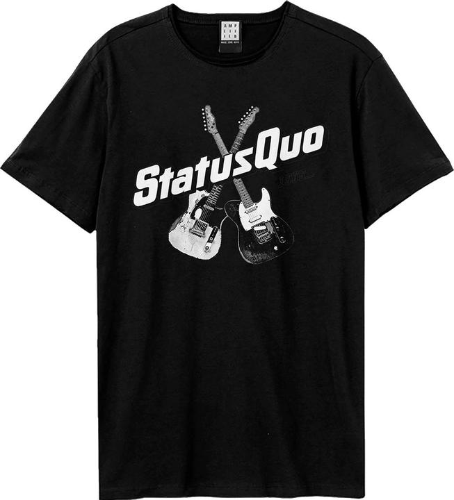 Immagine prodotto Amplified Timeless Badge Maglietta Status Quo Adulto Unisex (XL)