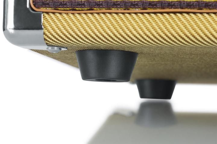 Actual product image Gator Cases GR-RETRORACK-3TW Retro Rack Vintage Amp Vibe Rack Case 3U Tweed (Accessories)