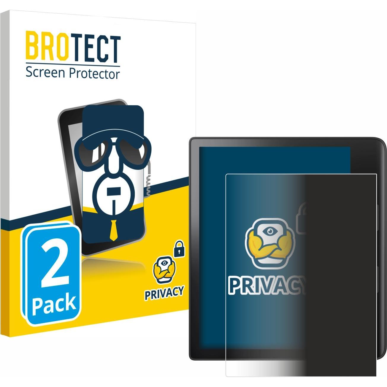 BROTECT Sichtschutzfolie Anti-Spy Privacy Folie Blaulicht-Schutz (Tolino epos 3), eReader Zubehör, Blau