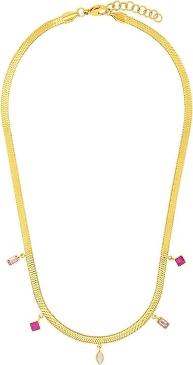 Immagine prodotto Amor Collana da donna, in acciaio inossidabile, vetro e pietre sintetiche. (Acciaio inossidabile, 42 - 45 cm)