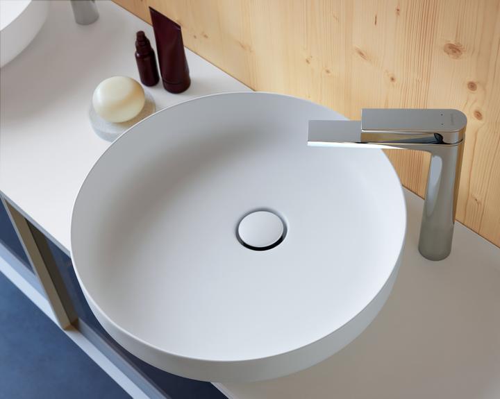 Actual product image Duravit EH-WT-MI XL Tulum exhaust 155mm o ZAG chrome