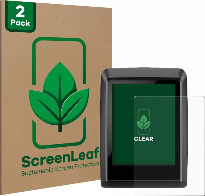 Actual product image ScreenLeaf Protective film sustainable screen protector screen protector film clear transparent