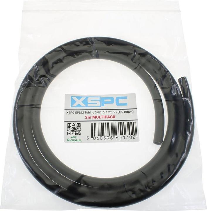 Actual product image XSPC 13/10mm, Soft Tube, EPDM – 2m, schwarz (2 m, Plastic)
