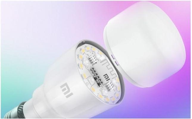 Image du produit Xiaomi MI Smart LED Lamp E27 (E27, 9 W, 950 lm, 1 x, F)
