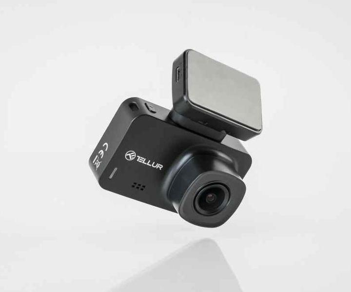 Produktbild Tellur Dash Patrol DC3 4K, GPS, WiFi black (GPS-Empfänger, Eingebautes Display, Eingebaute Anzeige, 4K)