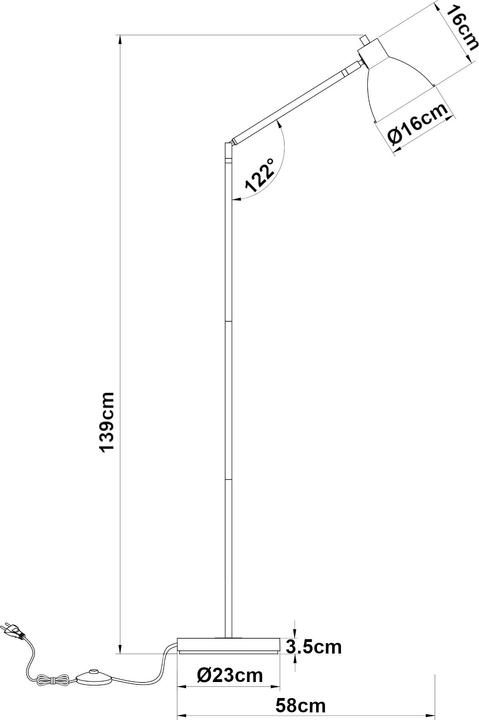 Actual product image Lux.Pro Stockport (E27)