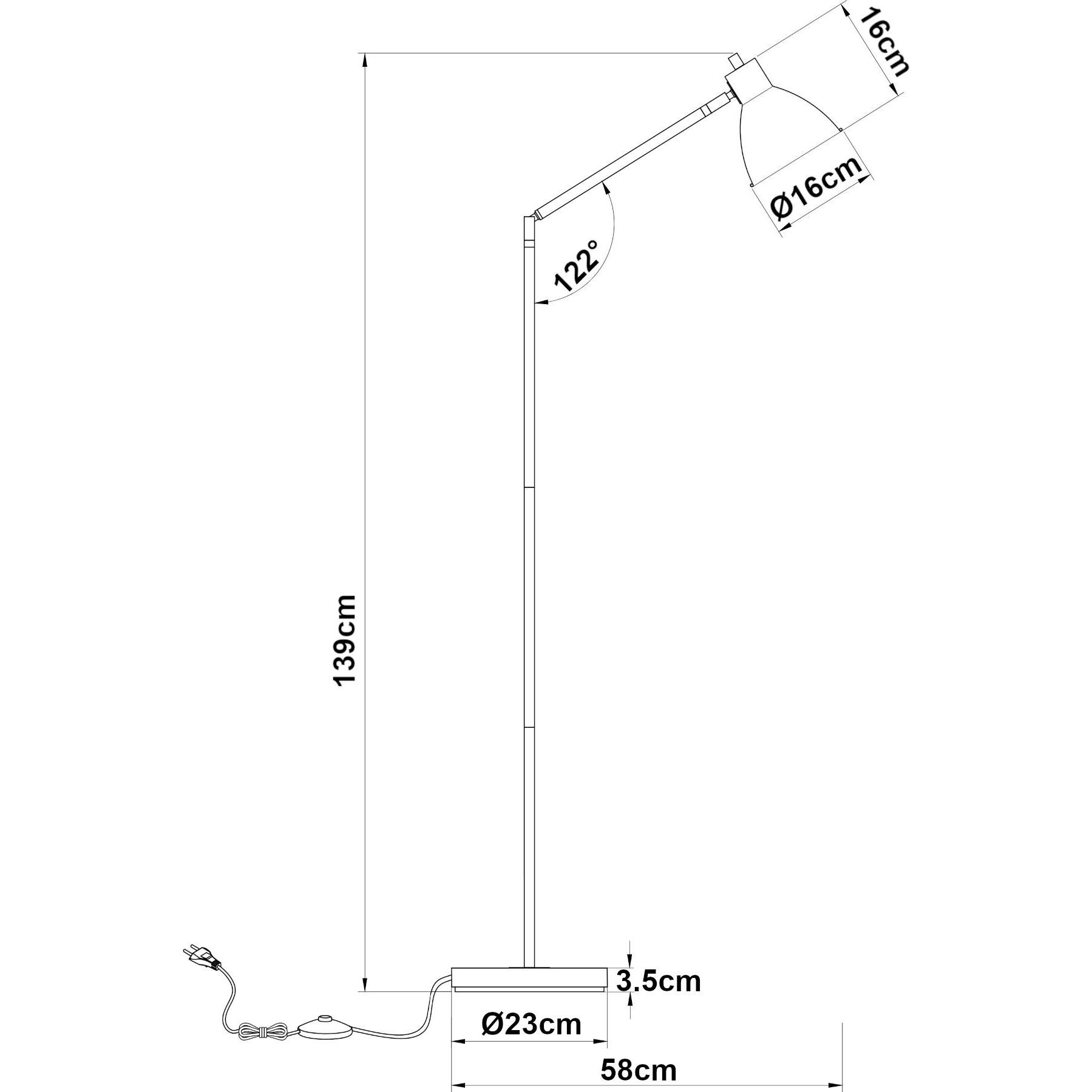 Thumbnail - Lux.Pro, Stehlampe, Stockport (E27)