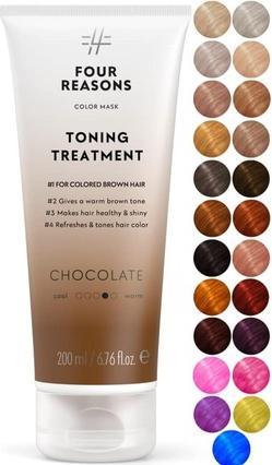 Immagine prodotto Four Reasons Color Mask Chocolate Trattamento Tonificante Balsamo Depositante Colore 6,76 fl oz (6.76 ml)