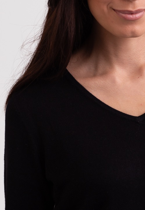 Image du produit Cash-Mere Seide Kaschmir V-Ausschnitt Pullover (M)