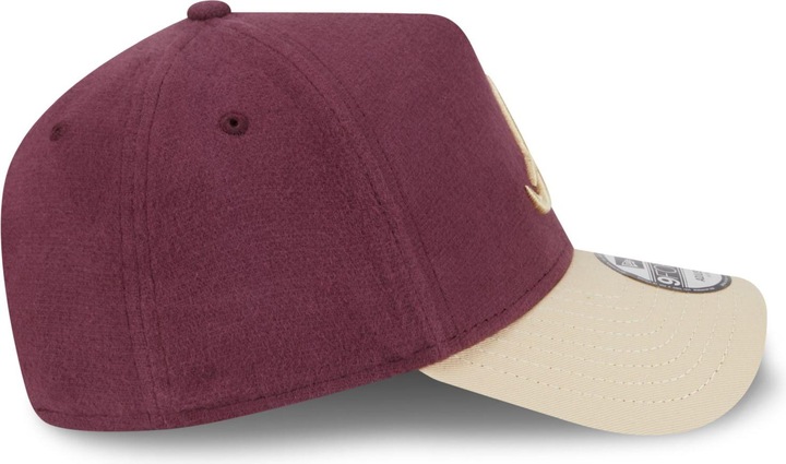 Produktbild New Era A-Frame 9Forty Cap MOLESKIN Atlanta Braves maroon (One Size)