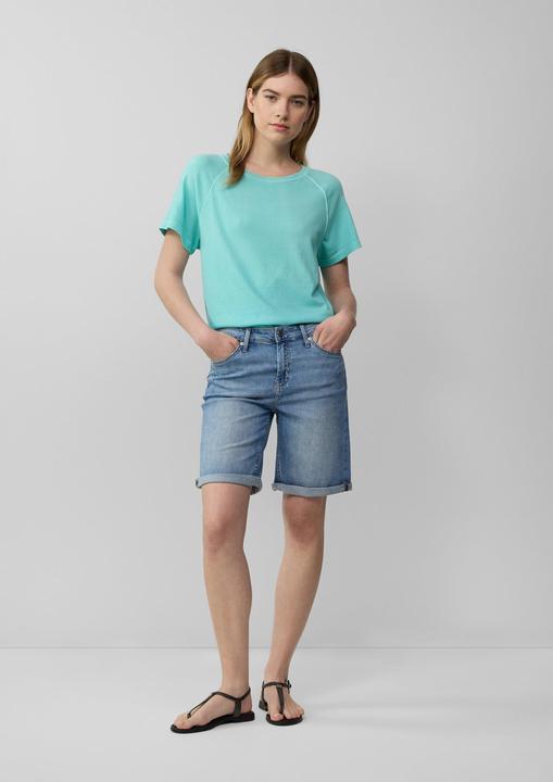Produktbild S.Oliver T-Shirt Baumwoll-T-Shirt im Relaxed Fit mit Raglanärmeln (38)