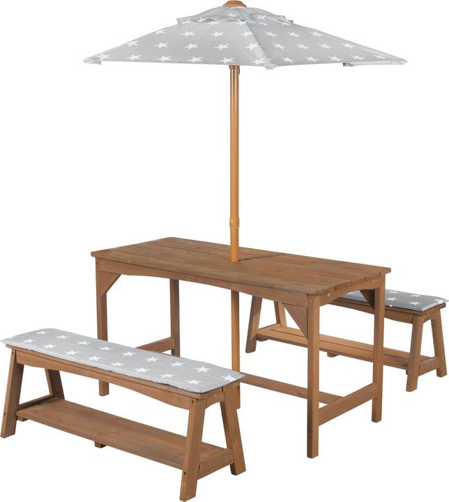 Roba Set di sedute per bambini con coprisedile e ombrello Little Stars