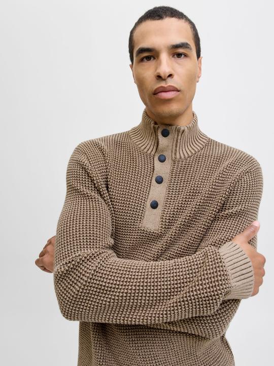 Produktbild Jack & Jones Einfarbig Strickpullover Strickpullover (XS)