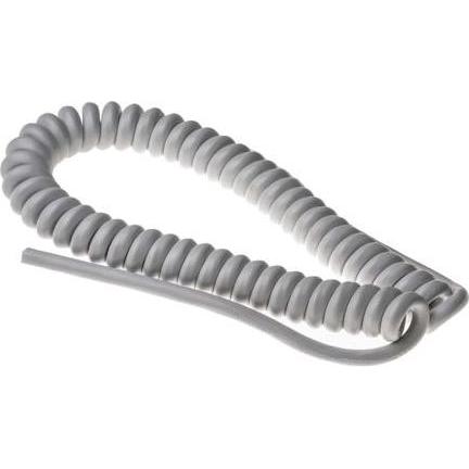 Rs Pro Netzkabel, 5-adrig Typ Aufgewickelt Grau x (0.50 m), Stromkabel