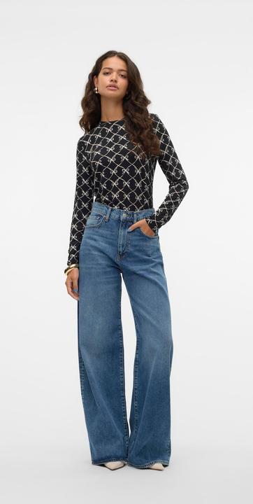 Produktbild Vero Moda VMELINA Super High Rise Weiter Beinschnitt Jeans Weit geschnitten