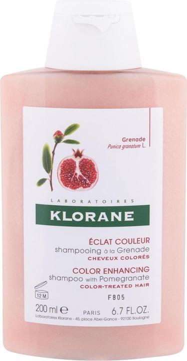 Image du produit Klorane Shampooing éclat des couleurs à la grenade de pommier (200 ml, Shampoing liquide)