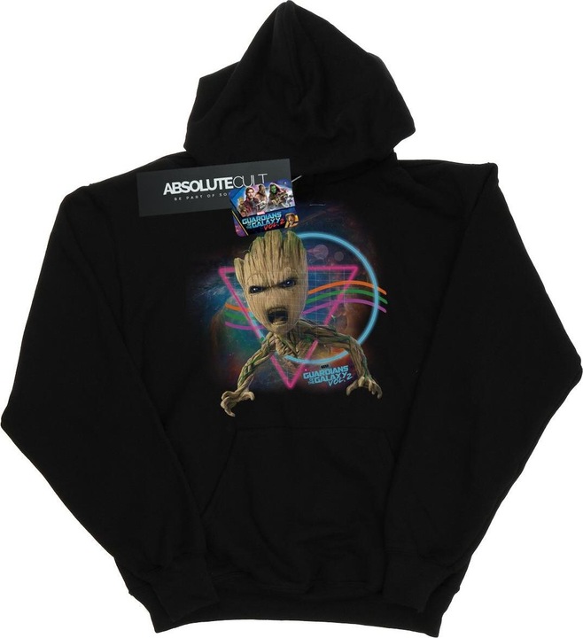 Image du produit - Sweat à capuche GUARDIANS OF THE GALAXY NEON GROOT - Homme (3XL)
