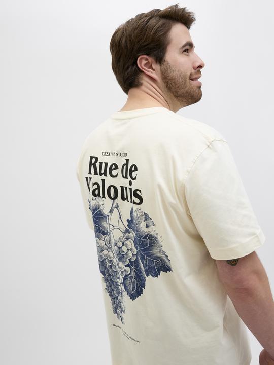 Produktbild Jack & Jones Plus Size Rückenprint T-shirt T-shirt (5XL)