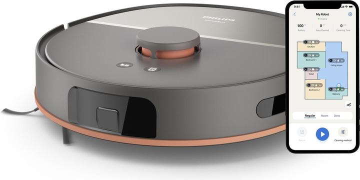 Philips HomeRun 5000 Series Saug- & Wischroboter (Saugroboter)
