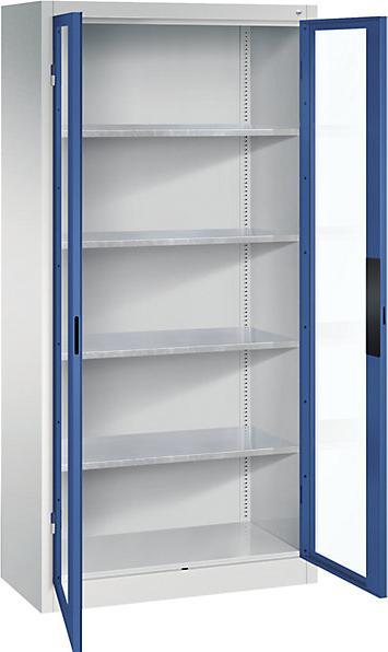 Actual product image C+P Vision panel double door cupboard (93 cm, 195 cm)