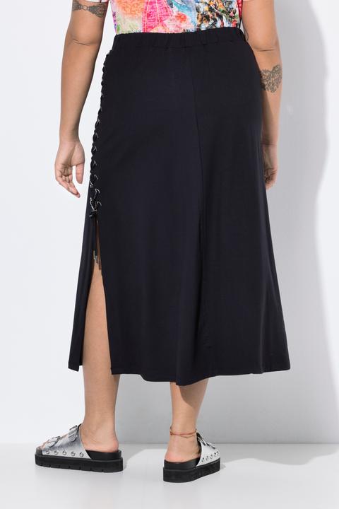 Actual product image Angel of Style Maxi-Jerseyrock, A-Linie, Schlitz mit Schnürung (46)