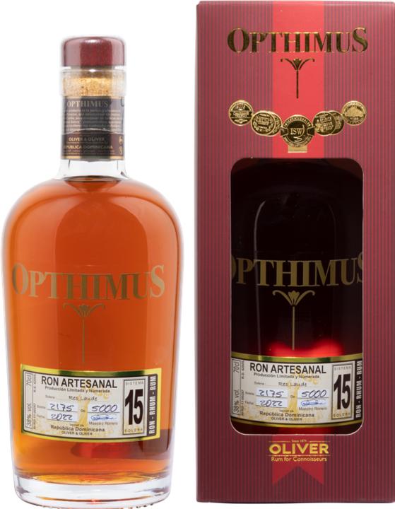 Produktbild Opthimus Rum 15 Years (1 x 70 cl)