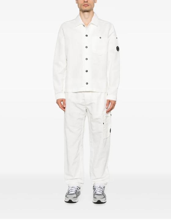 Produktbild C.P. Company Regular Fit Cotton Linen Pants (48)