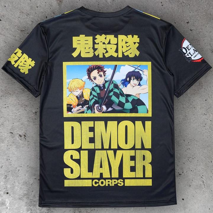 Actual product image POPbuddies Demon Slayer: Kimetsu no Yaiba T-Shirt Demon Slayer Corps size S (S)