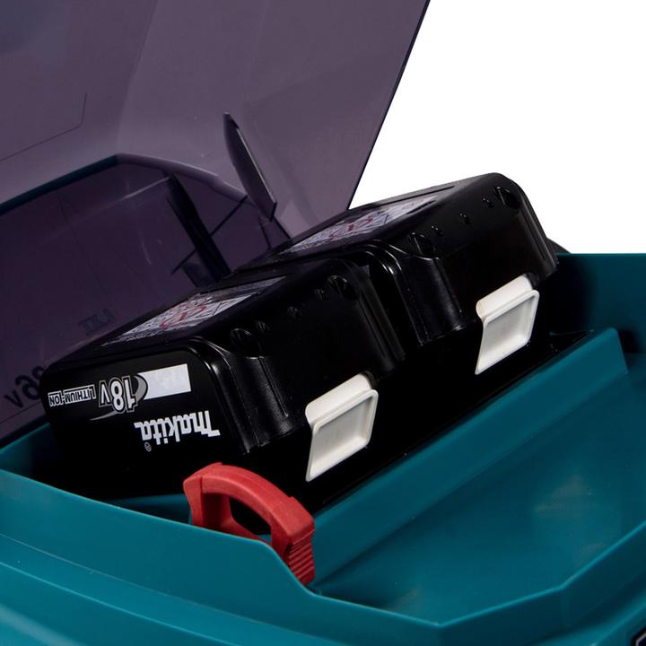 Actual product image Makita DLM480PT2 (Rechargeable battery operated)