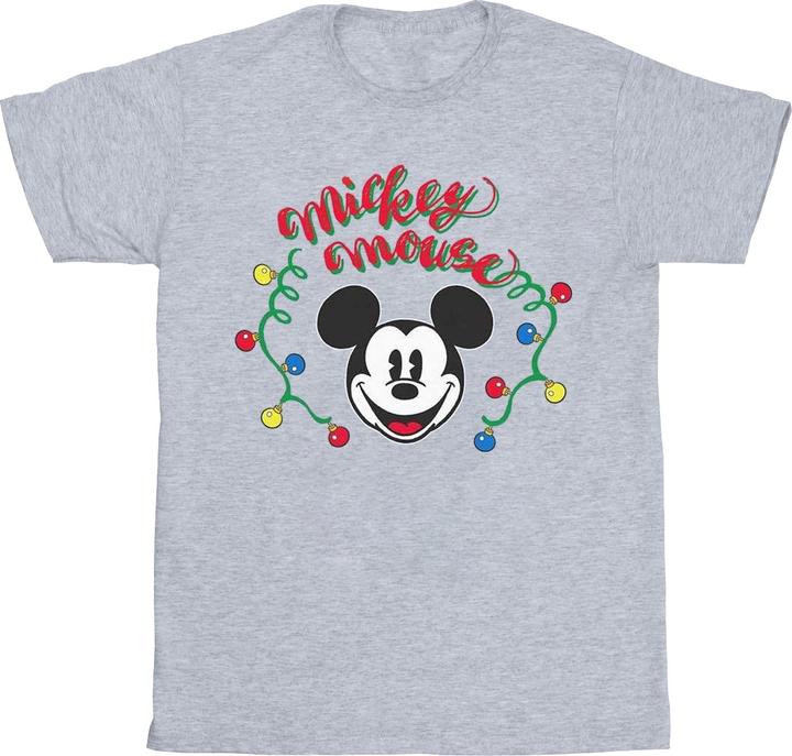 Produktbild Disney Mickey Mouse Christmas Light Bulbs TShirt (4XL)