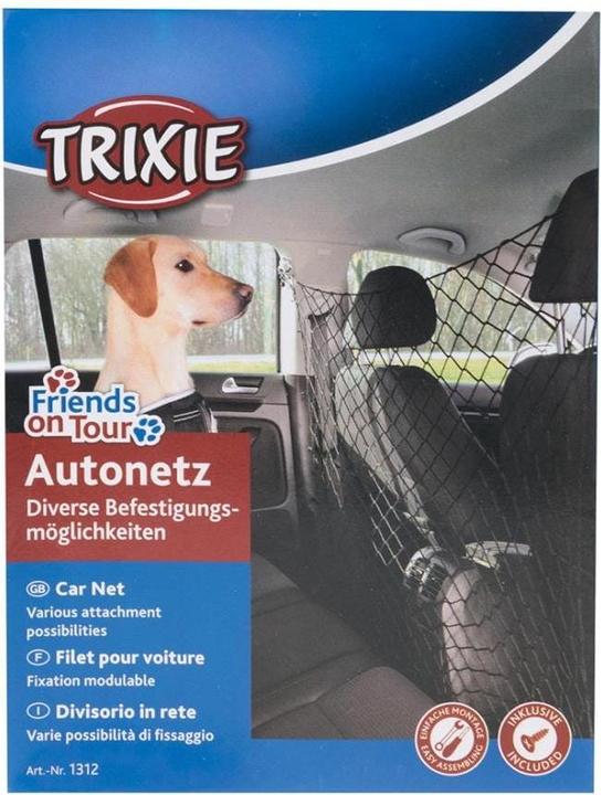 Immagine prodotto Trixie Rete per auto, circa 1x1m, nero (Cane, Riflettori)