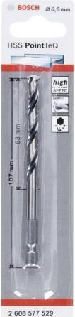 Actual product image Bosch Professional Zubehör HSS PointTeQ hexagonal drill bit 6.5 mm (6.5 mm)