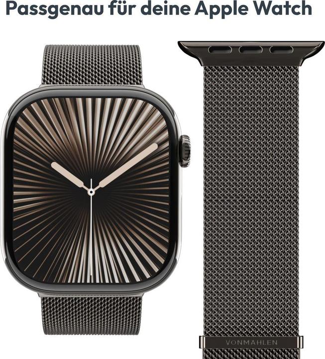 Immagine prodotto Vonmählen Milanese Loop 2 (44 mm, 45 mm, 46 mm, 49 mm, Acciaio inossidabile)