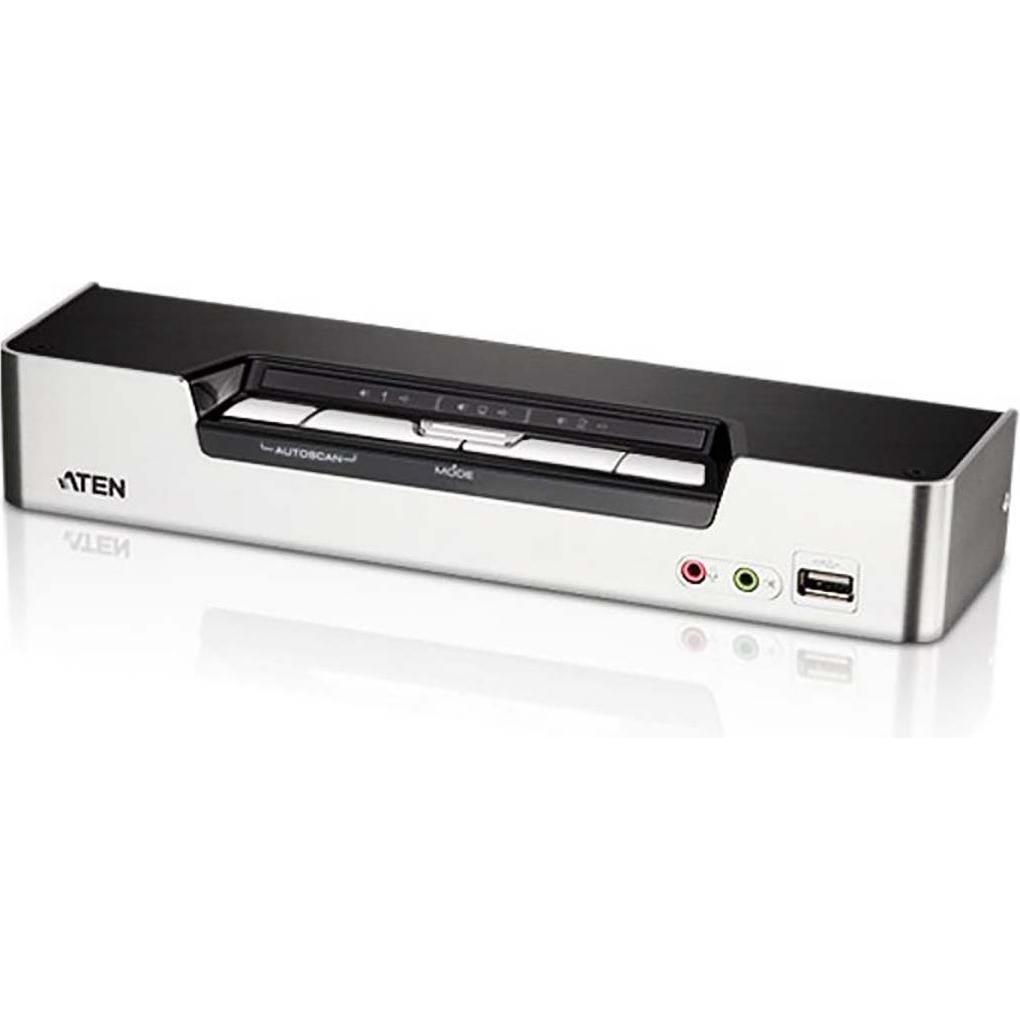 Aten Cs1794, KVM Switch, Grau