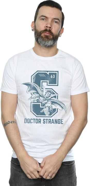 Actual product image Mens Doctor Strange Collegiate T-Shirt (3XL)