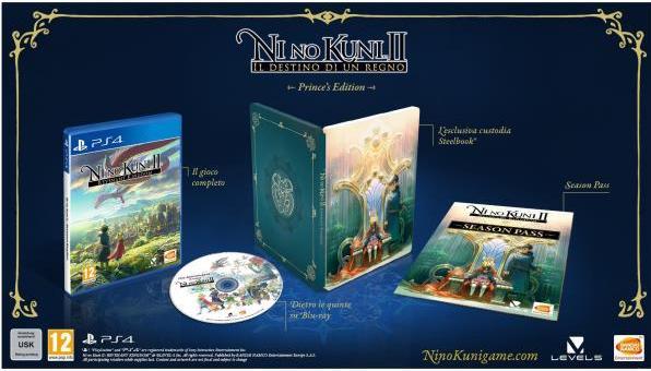 Productafbeelding Bandai Namco Ni No Kuni 2: Het lot van een koninkrijk - prinselijke editie (PS4, IT)