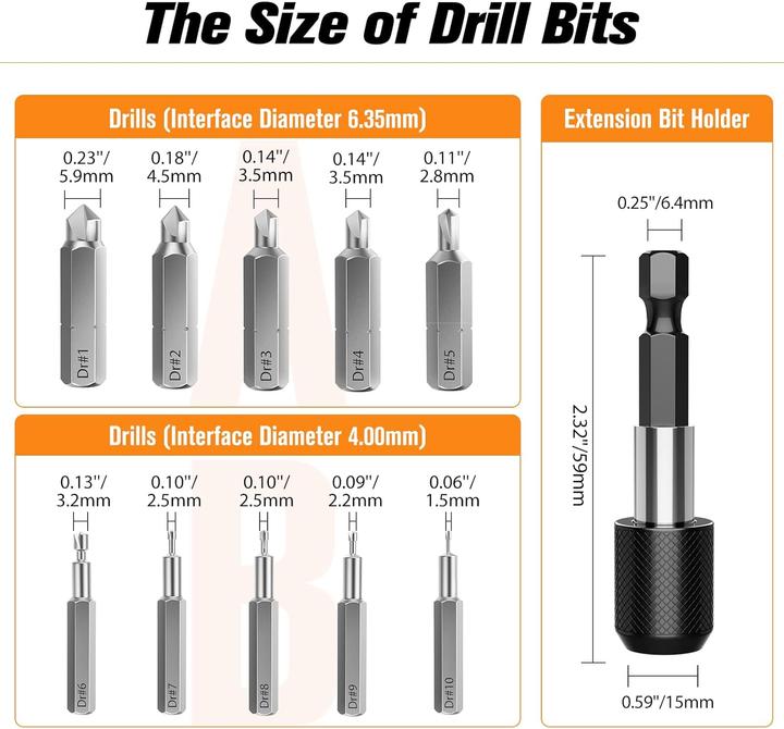 Actual product image Nuovoware 33-piece screw extractor set-
