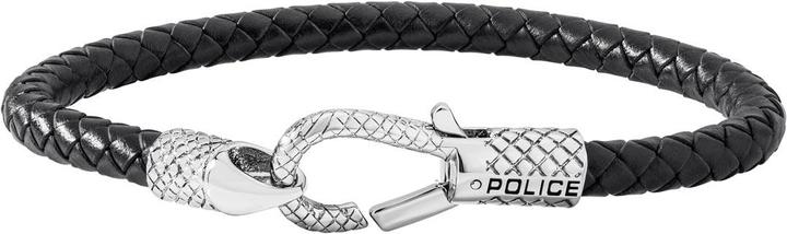 Police Niland (20 cm, Edelstahl, Leder)