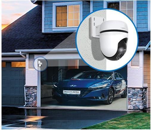 Productafbeelding TP-Link Buiten Pan/Tilt Wi-Fi BeveiligingscameraS (2304 x 1296 Pixels)
