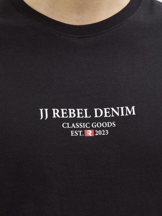 Produktbild Jack & Jones Jrebjeans Rebel Print Tee Ss O-Neck Sn (L)