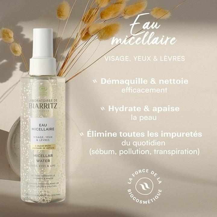 Image du produit Laboratoires de Biarritz Eau micellaire BIO Algue brune - 200ml - (Eau micellaire, 200 ml)