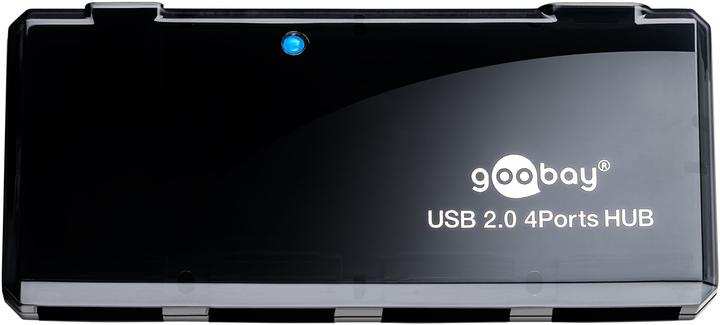 Actual product image Goobay Mini USB2.0 HUB (4 ports)