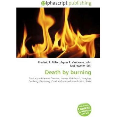 Death by burning, Fachbücher