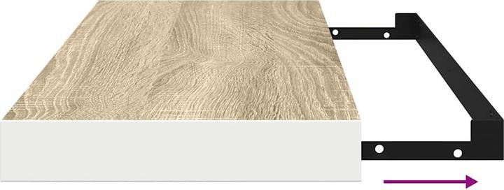 Produktbild vidaXL Lacey (60 x 23.5 x 4 cm)