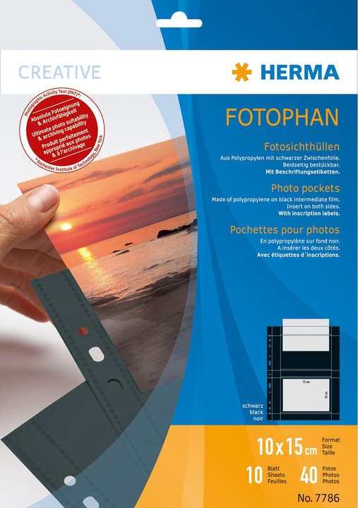 Actual product image Herma Photo covers (10 x 15 cm, 10 x)