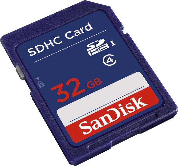 Actual product image Sandisk Standard Memory Card (32 GB, SDHC, U1, UHS-I)