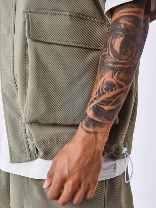 Produktbild Project X Paris Oversized Weste mit Taschen (S)