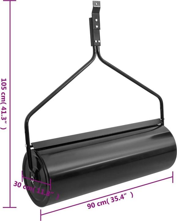 Actual product image vidaXL Rasenwalze